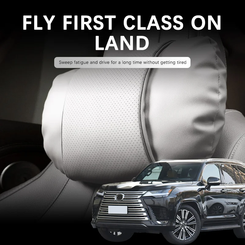 Для Lexus LX 450 LX 570 LX 600 J100 J200 автомобильная подушка для шеи подголовник автомобильного сиденья для защиты от усталости мягкая автомобильная поддержка головы