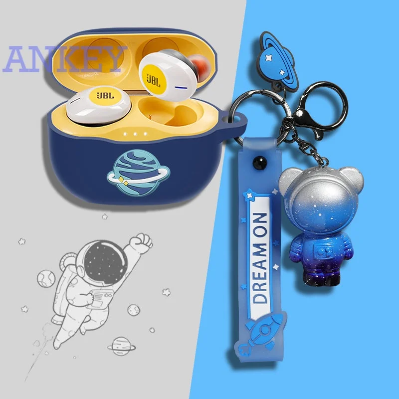 for JBL Tune 125TWS / 120TWS Case T120 T125 Protective Cute Cartoon Cover Bluetooth Earphone Shell Accessories TWS Headphone