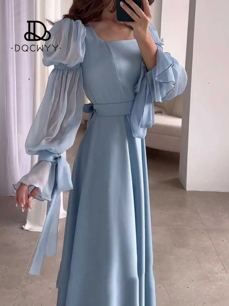 Womens Dresses Long Skirt Knee Length Fairy Forest Style Super Fairy Dress Woman Clothing New in elegant Party Dresses 2024