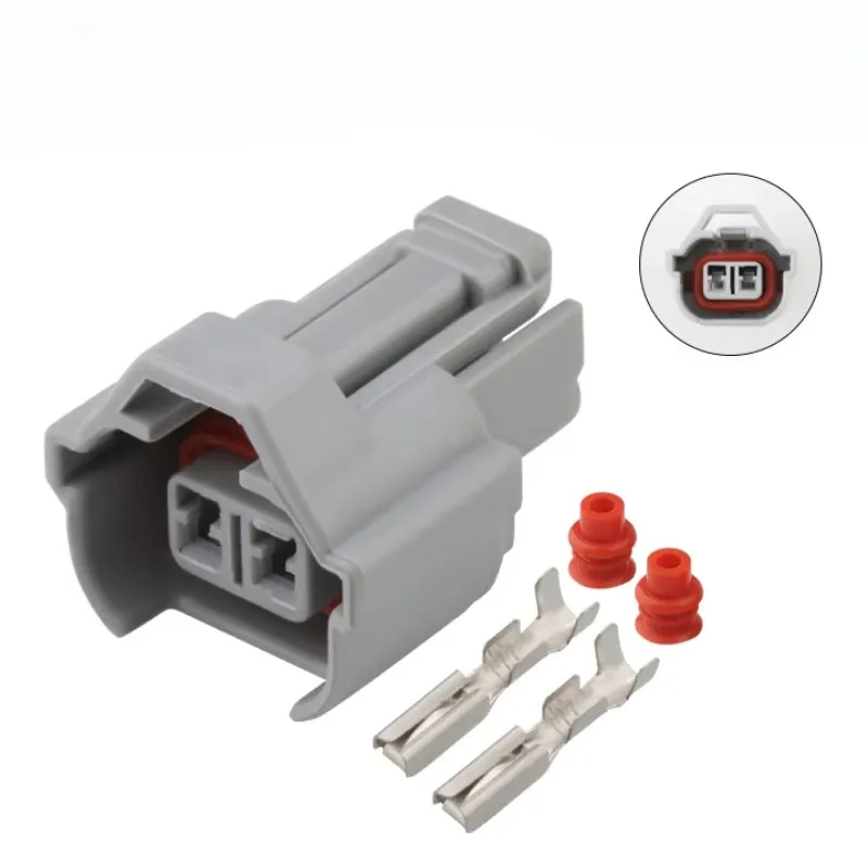 1set 2 Pin 2.0 male female Auto Waterproof connector Plug Car Fuel Injector connectors for Subaru Mazda WRX 6189-0035 6189-0039