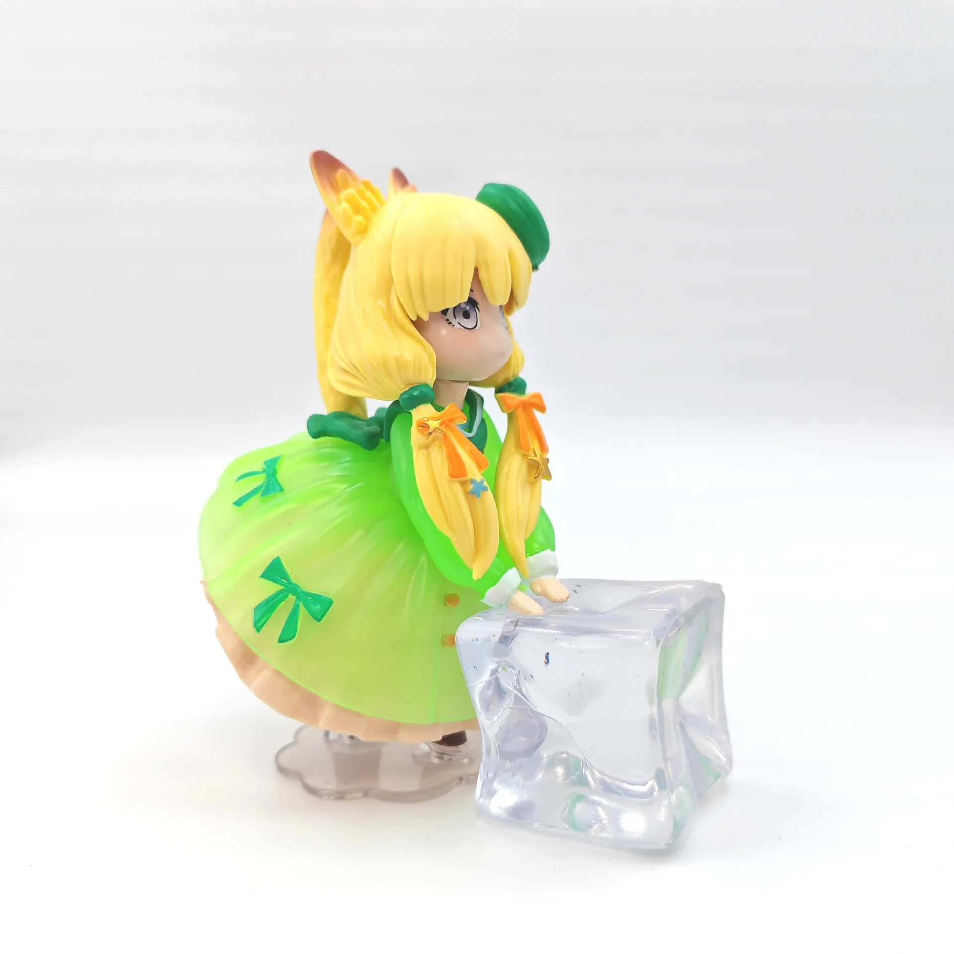 11cm New DLC RIBOSE Tea Time Cats Anime Figure Peripheral PVC Model Cute Statue Desktop Decorative Ornaments Kids Gifts Toys