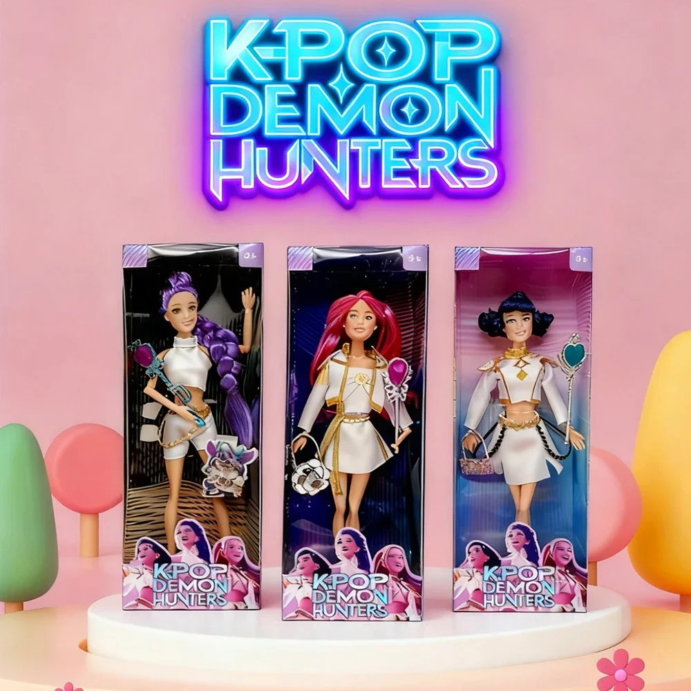 

New Max Girly Witch Hunter Squad! Anime K-pop Demon Hunter (1st Ltd) – Theme + Rainbow Lights (Rumi/Mira/Zoey) |Girls' Xmas