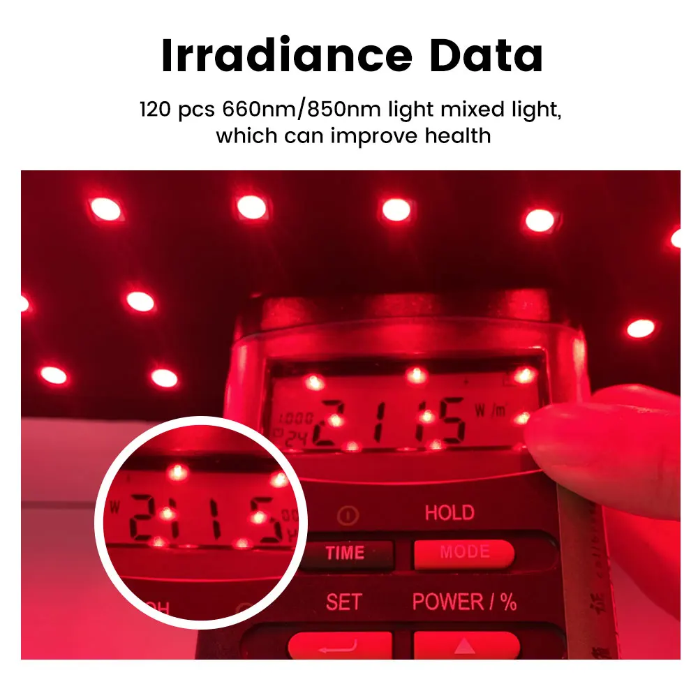 

GOOD Ideatherapy Professional Medical Grade 660nm 850nm Pain Relief Nir Infrared Light Therapy Pad Red Lights Therapy Belt