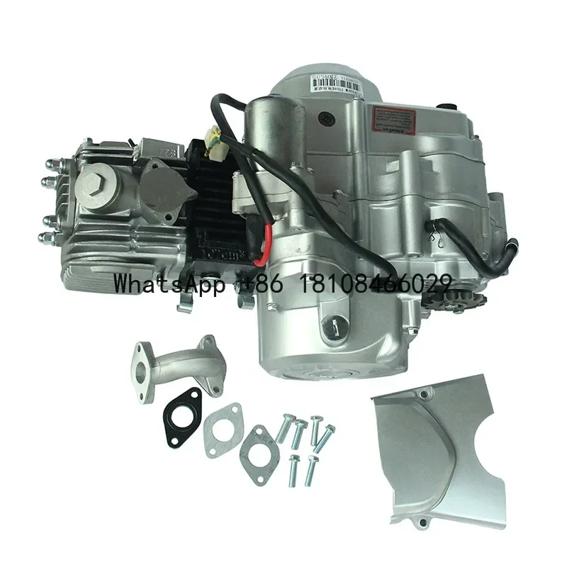 

New 110cc 4-Stroke CDI Ignition Automatic Off-Road Wave Engine Assembly for Motorcycles Used ATV with Electric Start