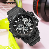 Sanda 942 New Korean Edition Simple and Fashionable Sports Watch Night Glow Watch Student Men's and Women's Watch diggro đồng hồ