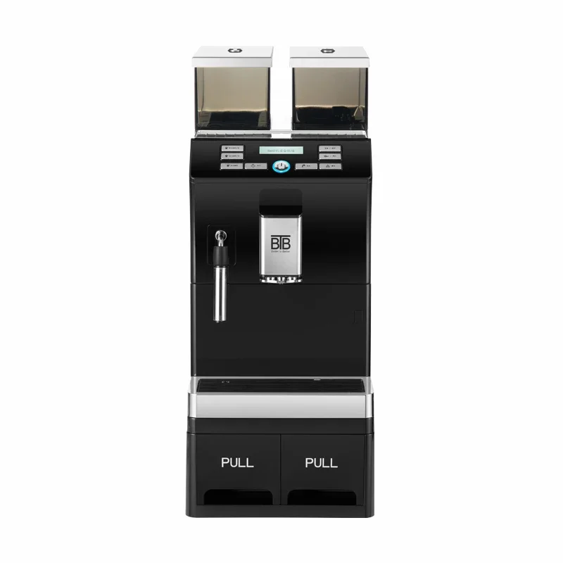 BTB-101 + 5 Mahlsystem, Kaffeebohnen für Getränke, Bürogebrauch, 19 Bar Espresso Americano, automatische Kaffeemaschinen