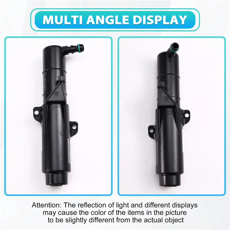 

Car Headlight Washer Nozzle 61677157120 Car Headlamp Cleaning Jet Pump Head Water Spray Nozzle For BMW Mini 61677157119