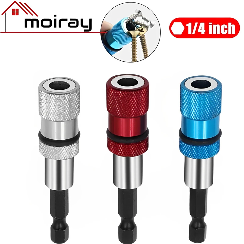 1/4 inch Hex Shank Magnetic Bit Holder Screwdriver Sets Hex Driver with Drill Bits Bar Extension Electric Bits for Screwdriver