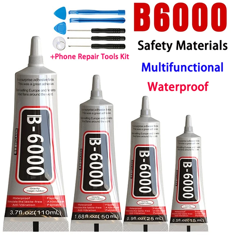 B-6000 Новая формула B6000 Многоцелевой промышленный клей для поделок DIY Кристаллический дисплей Ювелирные изделия Горный хрусталь Супер клей + инструменты B-6000 Новая формула B6000 Многоцелевой промышленный клей для поделок DIY Кристаллический дисплей Ювелирные изделия Горный хрусталь Супер клей + инструменты