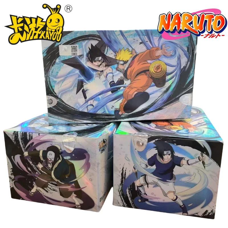 KAYOU Genuine Naruto Chapter 6 Collectible Cards 18 Packs Naruto  Peripherals Collectible R/SR/SSR/UR/PTR Cards Battle Toys - AliExpress 26