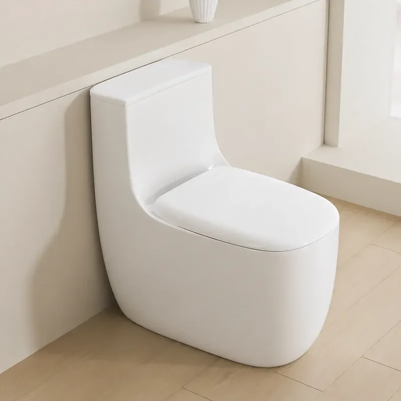 Super Whirlpool Siphon One Piece Toilet Home Hotel Bathroom Flush Ceramic Sanitary Ware Chaozhou Manufacturing High