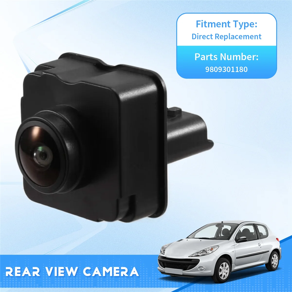 

НОВАЯ_Новая камера заднего вида 9809301180 для Peugeot 206 308 Citroen OPEL