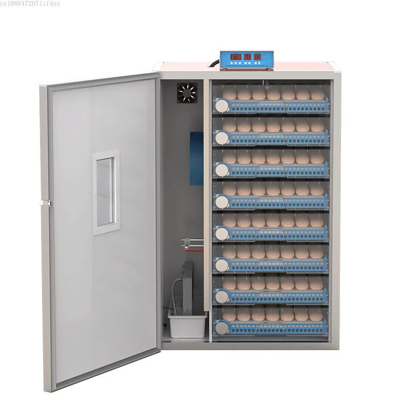 

Poultry farms use fully automatic 500 egg drum incubators