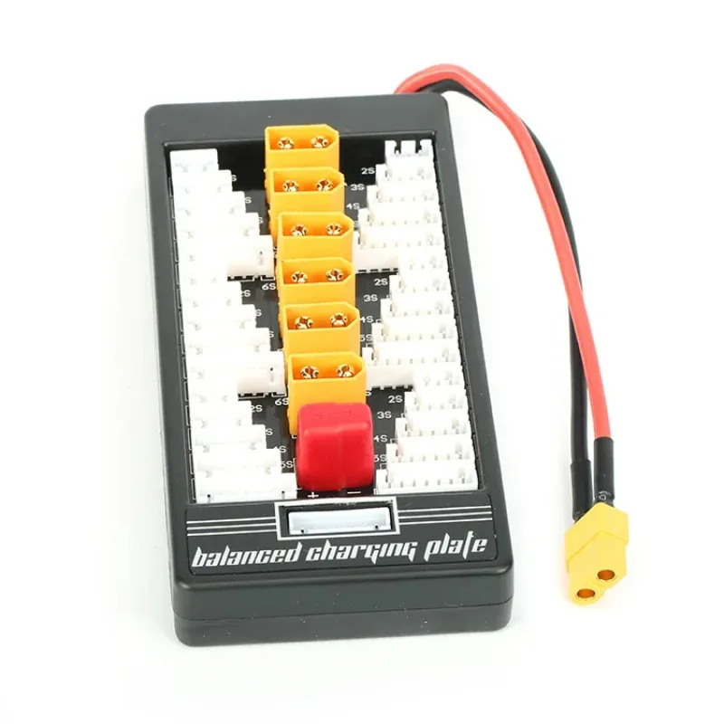 Model aircraft charger parallel charging version T plug XT60 head balance charging lithium battery 6 sockets UNA6 Ledi CB86 Q6
