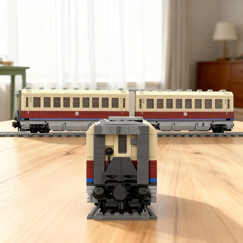 

Набор для сборки высокоскоростного поезда VT18 16 10 (3156 деталей) MOC, строительные блоки, подарок для творчества, коллекционный декор, премиум-качество