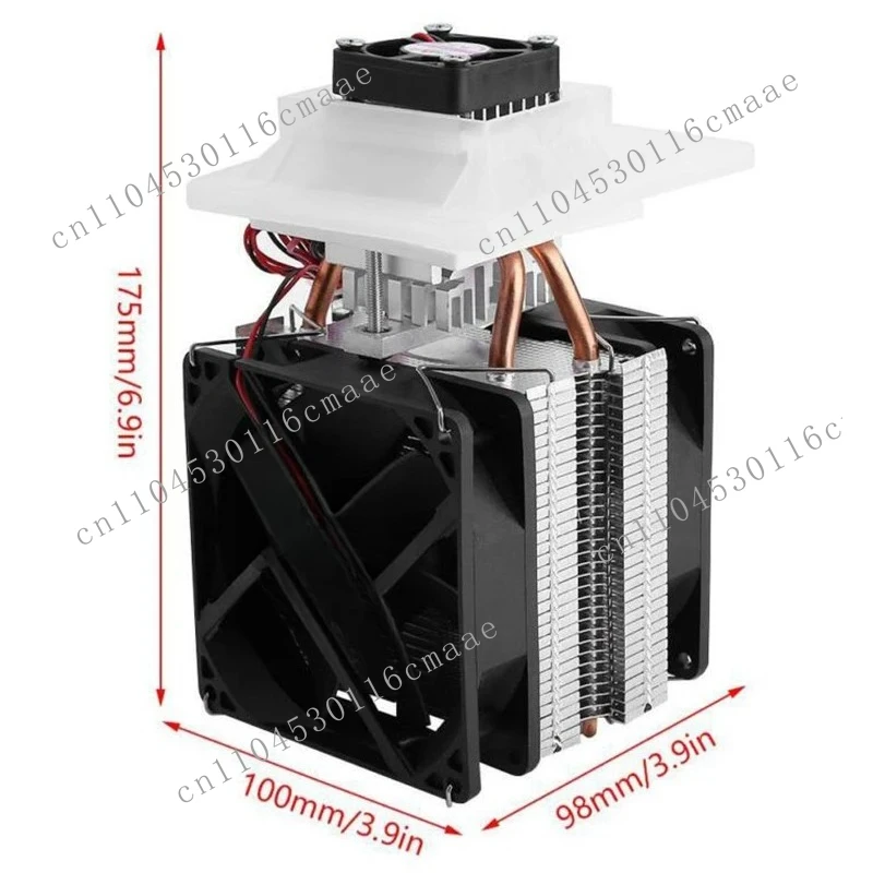 New 12V 72W Refrigeration Thermoelectric Cooler DIY Kit for Home/Office Air Cooling and Dehumidification System