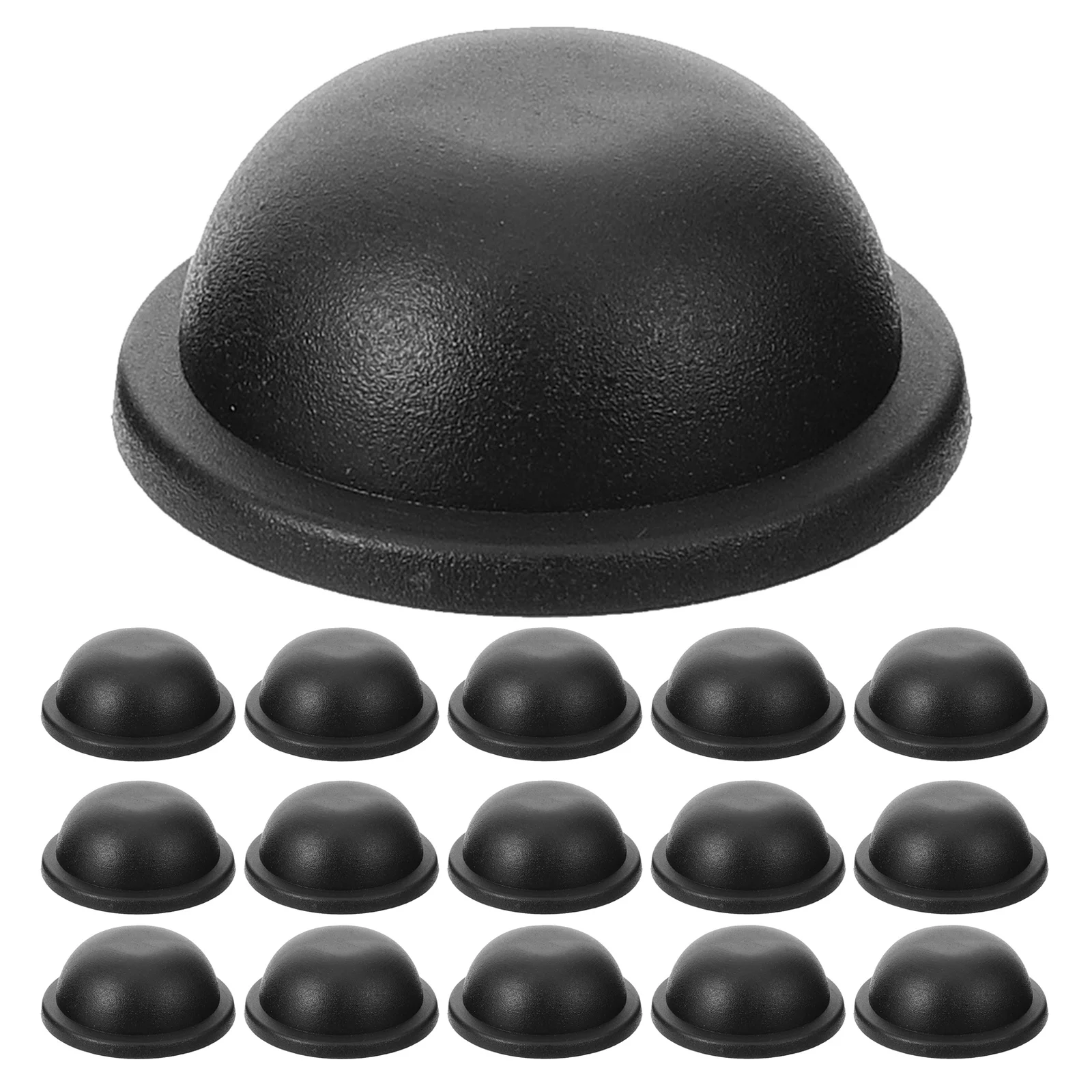 16 قطعة منصات أقدام الأمتعة حقيبة بلاستيكية متينة أسفل ترصيع استبدال لحقيبة السفر حامل داعم إصلاح الملحقات #6