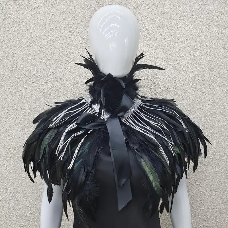 capa-de-lentejuelas-con-plumas-chal-para-festivales-y-bailes-de-mascaras-accesorio-de-invierno-de-moda-panuelo-de-bolsillo-opcional-sin-marca