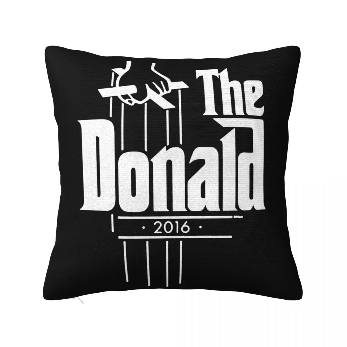 The Donald Trump For President 2016 Elections Black Swag Pattern Comfortable Casual Fitness Pillow Case