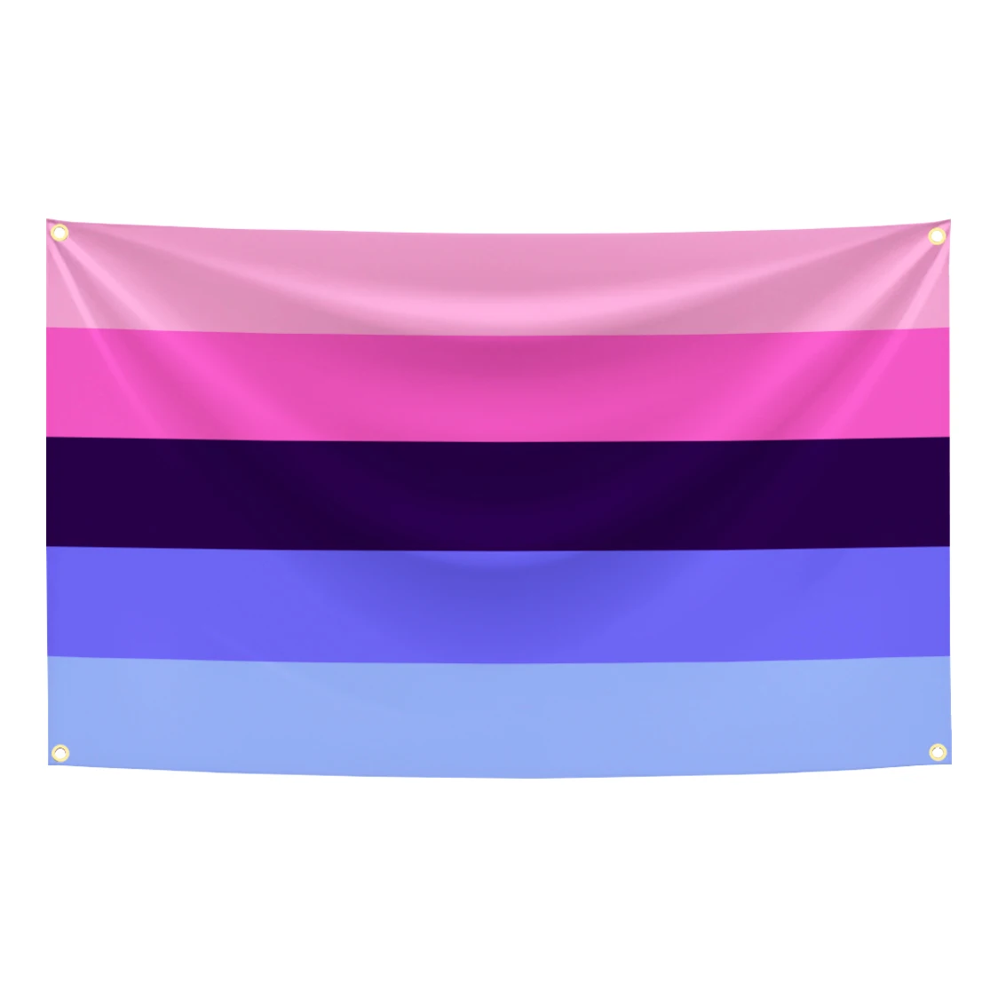 60x90cm 90x150cm 120x180cm LGBTQ Omnisexuality Pride Flag Biromantic Tapestry Banner With Brass Grommets For Wall Decor