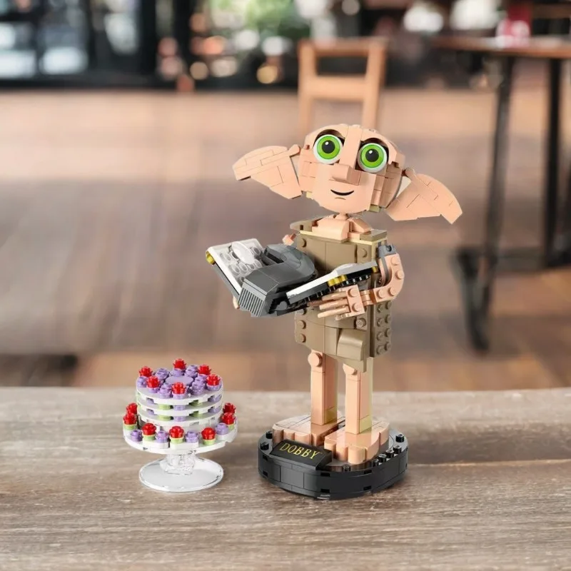 MOC 76421 Dobby la maison modèle blocs de construction briques d'assemblage décoration de bureau bricolage pour enfants cadeaux de noël