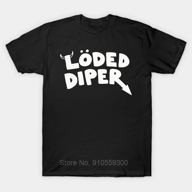 Men t-shirt LODED DIPER   DIARY OF A WIMP KID tshirt male brand teeshirt men summer cotton t shirt