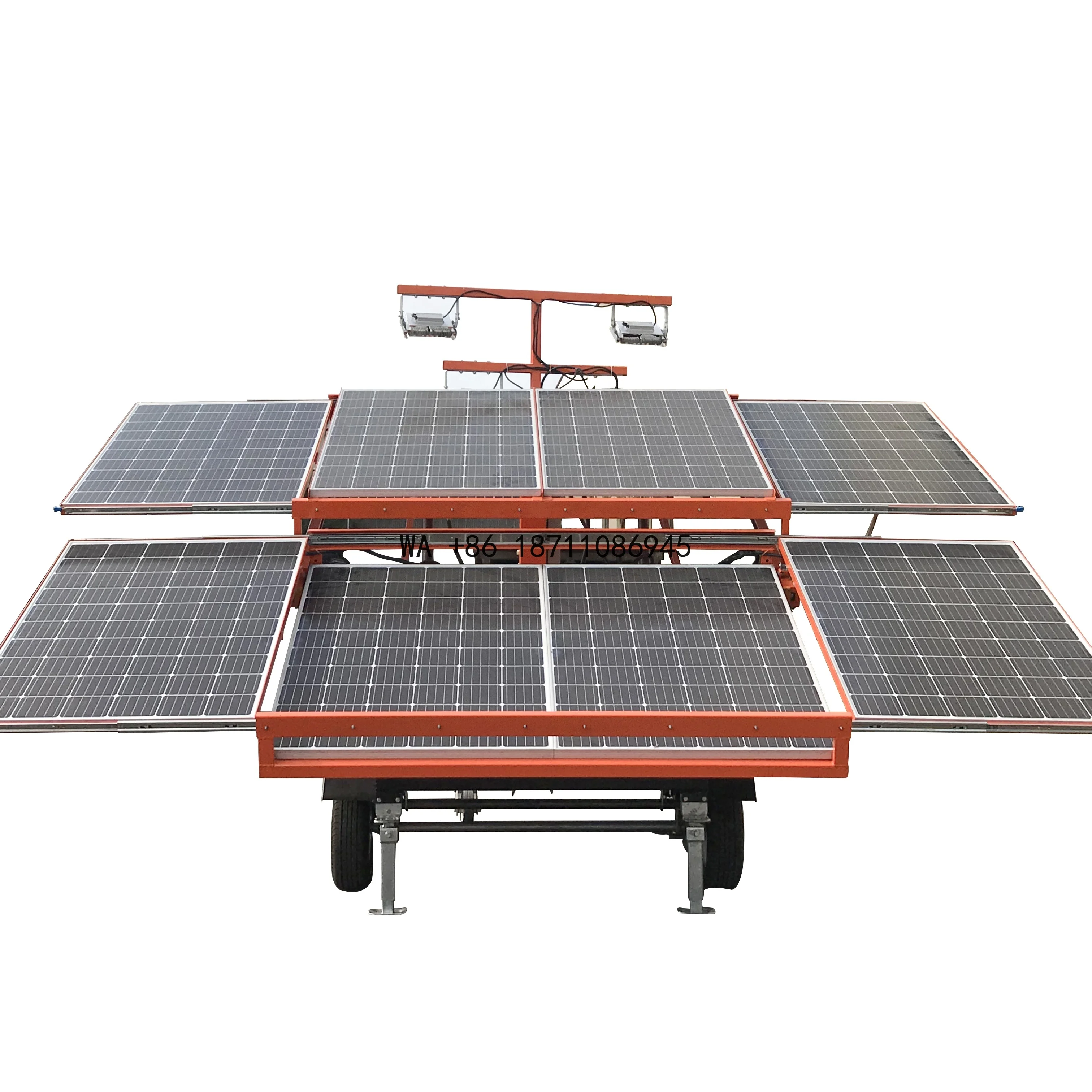 Solar Light Tower OEM High Quality Portable Solar Power Lighting Tower