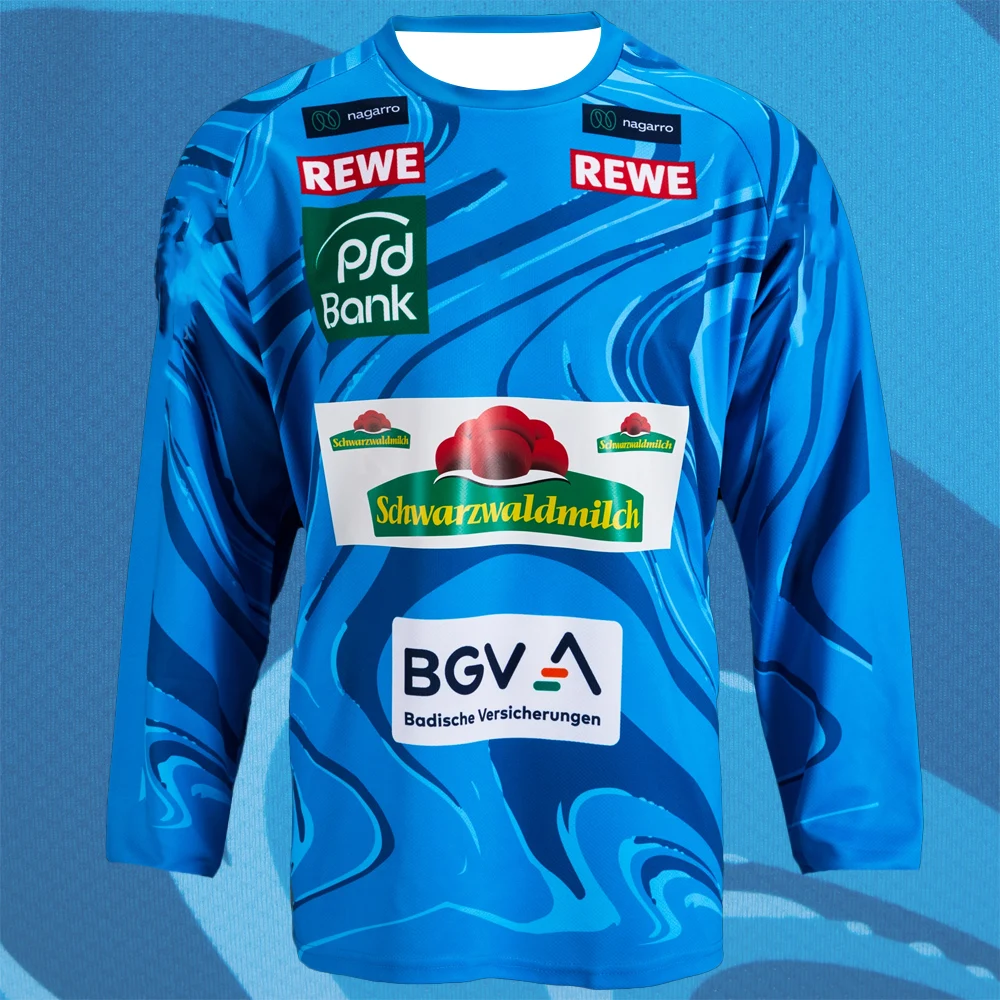 Camiseta de portero Rhein-Neckar 2026 para mujer y hombre, transpirable, de gran tamaño, uniforme de entrenamiento de balonmano Löwen, camiseta unisex para niños