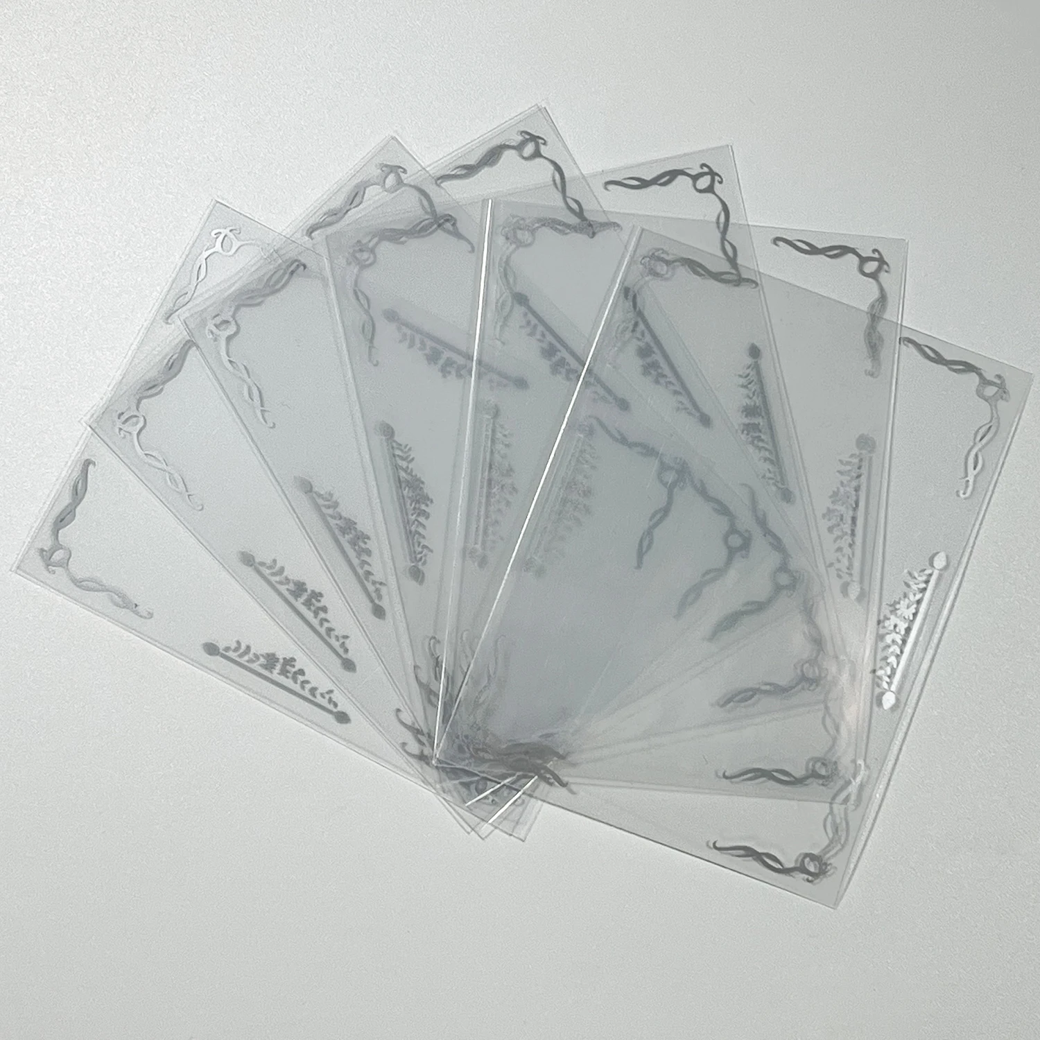 60PCS KMA Silver Gold Borders Outer Standard Size Card Sleeves Trading  Cards Protector Shield Magical Card Cover PKM 69x94MM - AliExpress 26