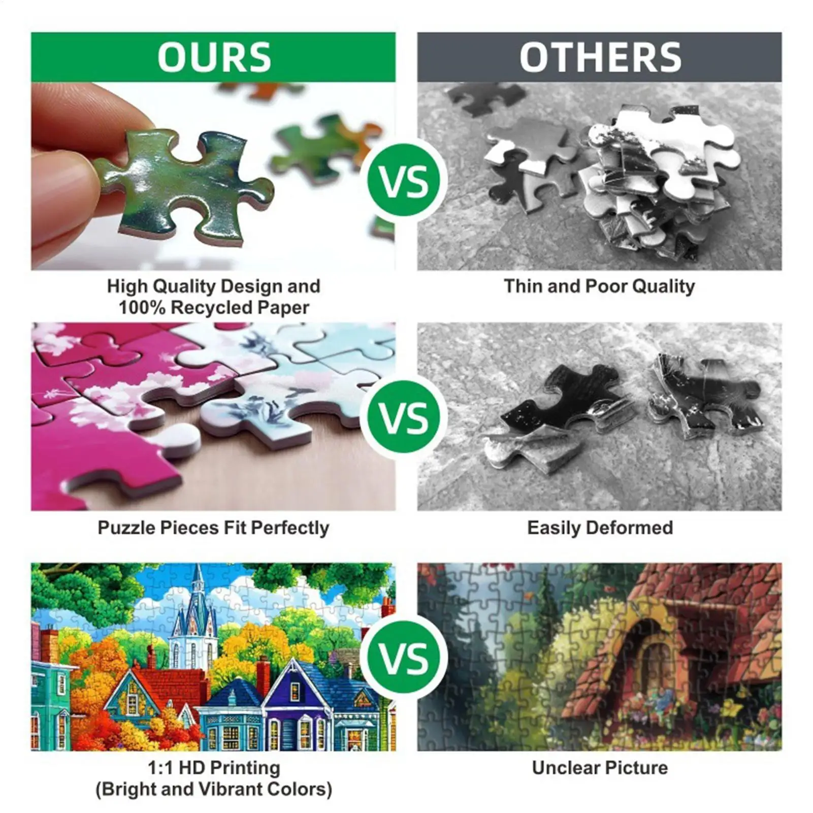 ปริศนาจิ๊กซอว์ฮาโลวีน ปริศนาจิ๊กซอว์ฮาโลวีน 1000 ชิ้นสำหรับผู้ใหญ่ กิจกรรมครอบครัว เกมปาร์ตี้ ของเล่นสำหรับวัยรุ่น เด็ก