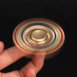 Fidget Spinner en Laiton D.lique à 6 Bras pour Enfant et Adulte, pouvez-vous roscope du Bout des Doigts, Jouets Anti-Stress, Décompression EDC