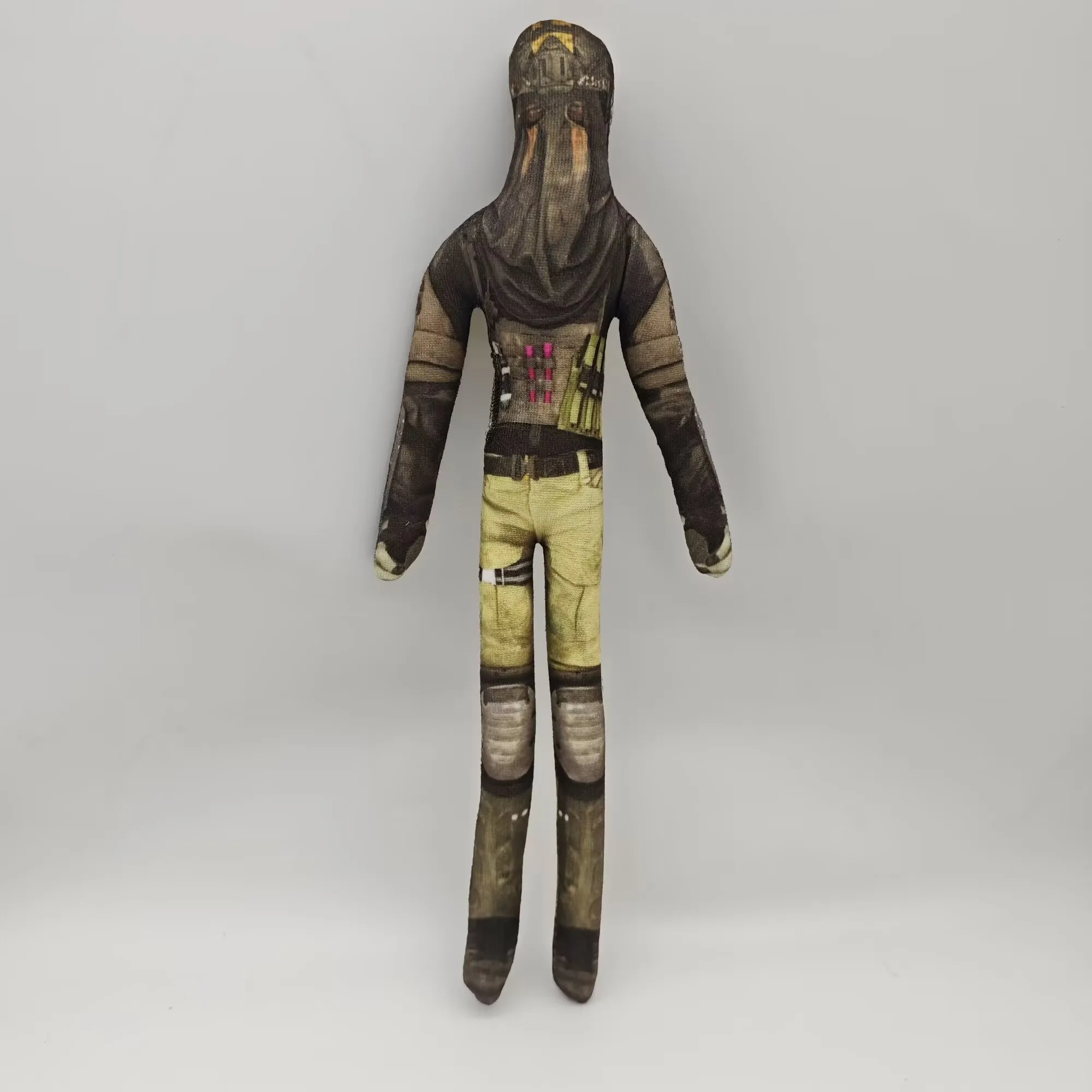 "Call of Duty"، "Ghost"، "Keegan"، "Zimo" دمية جافة مجردة الفأر، سلك عشوائي، بدون حدود بيضاء، تصميم هيكل عظمي مدمج