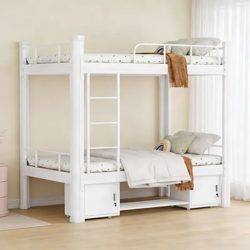 for High quality carbon steel bunk beds with storage and stairs