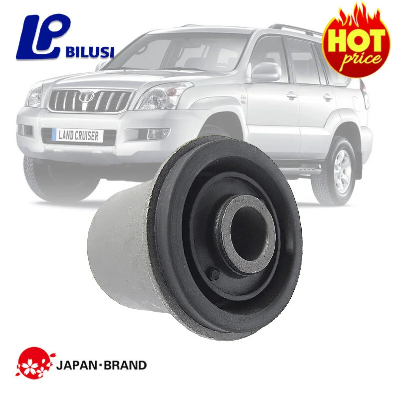 

Bilusi OE:48632-60020 Upper Small Control Arm Bushing for Toyota 2002-2006 LAND CRUISER PRADO GRJ120 KZJ120 KDJ120
