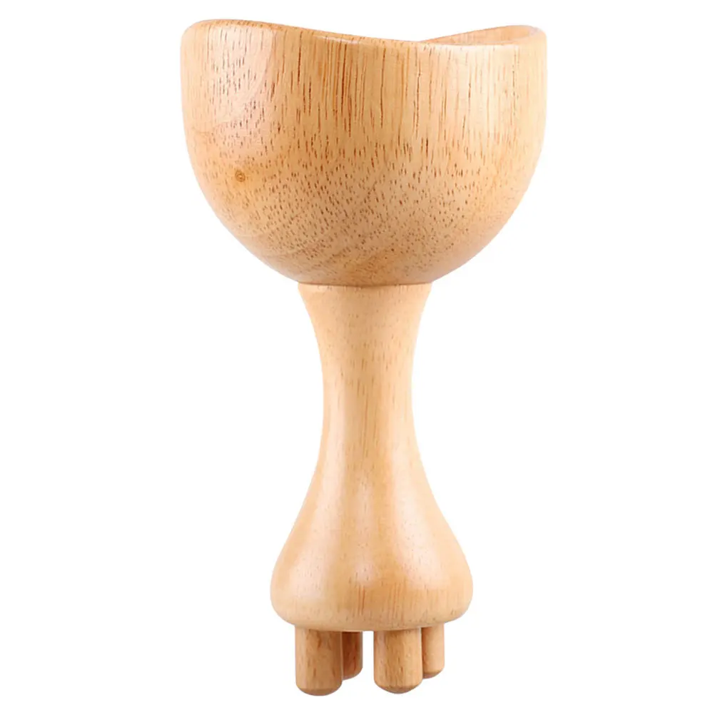 

Wooden Massage Tool Small Handle Therapy Cup for Relaxation Vacuum Therapy Ergonomic Wood Massage Cup