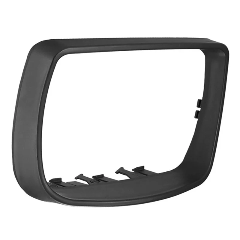 51168254903 Car Black Rearview Mirror Cover Shell Side Mirror Frame Replacement For-BMW E53 X5 2000-2006