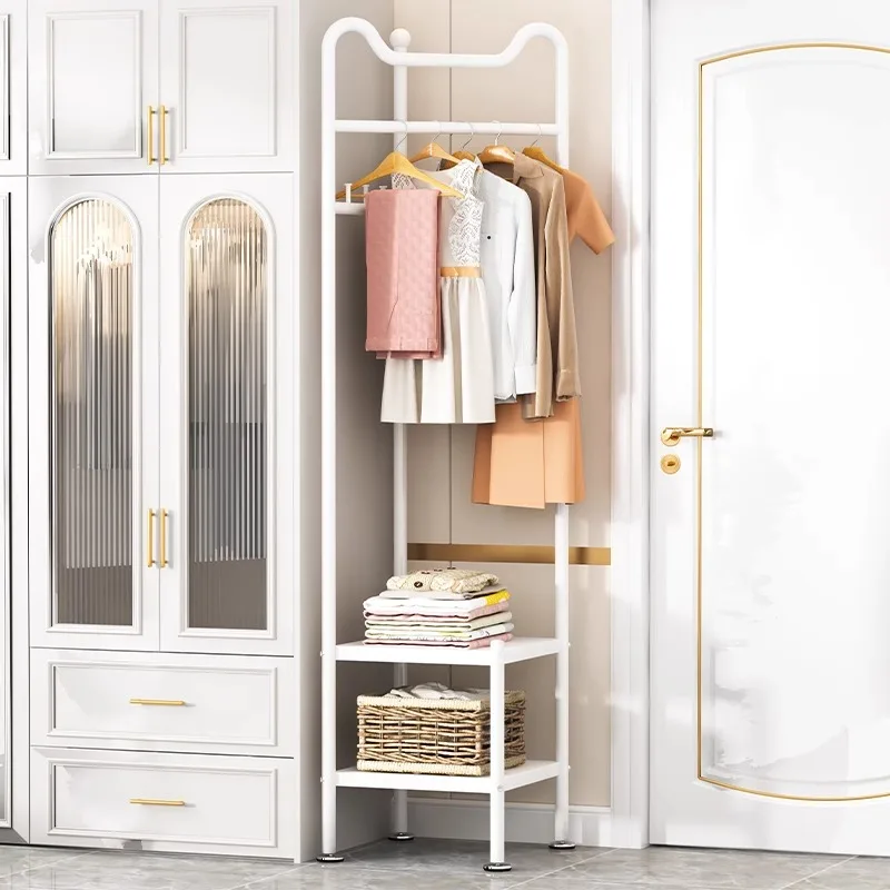 

Corner Hanger Clothes Rack Stand Foldable Girls Nordic Clothes Rack Wall Mount Mueble Recibidor De Entrada Furniture Bedroom