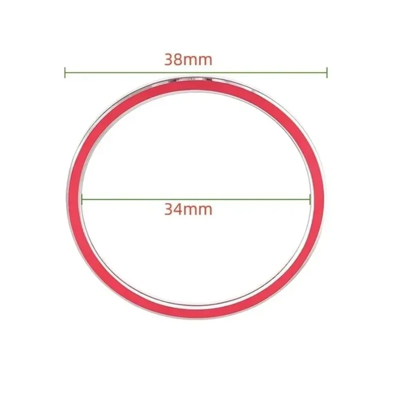 Car Engine Start Stop Ignition Button Ring Trim For Mercedes‑Benz AMG A B C GLC GLA CLA GL Class W176 W246 W205 X253 X156 C117