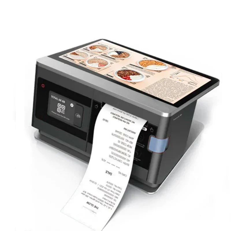 All In One Touch Pos System Hardware With Printer Restaurant Pos Software Sistema Pos Caja Registradora Windows Cash RegisterHOT