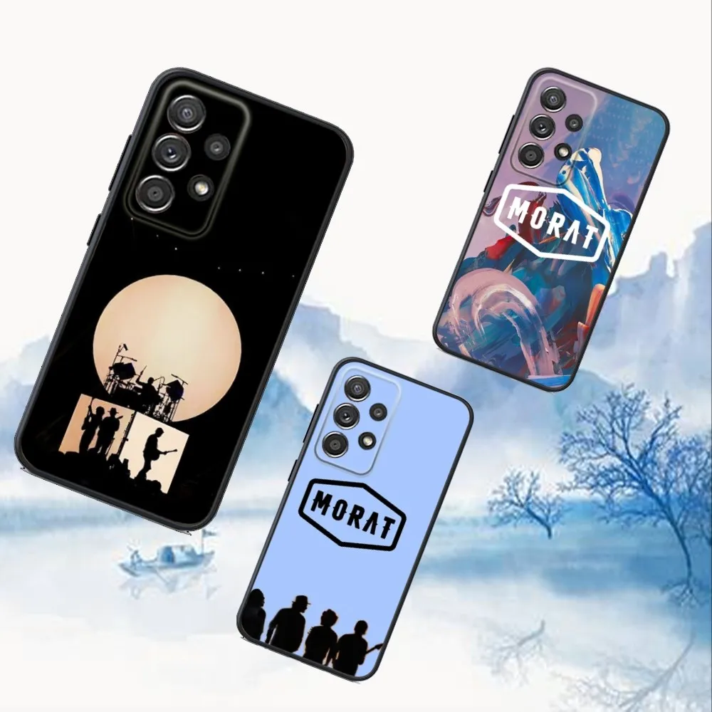 

M-Morat Band Phone Case For Samsung S25,S24,S21,S22,S23,S30,Ultra,S20,Plus,Fe,Lite,Note,10,9,5G Black Cover