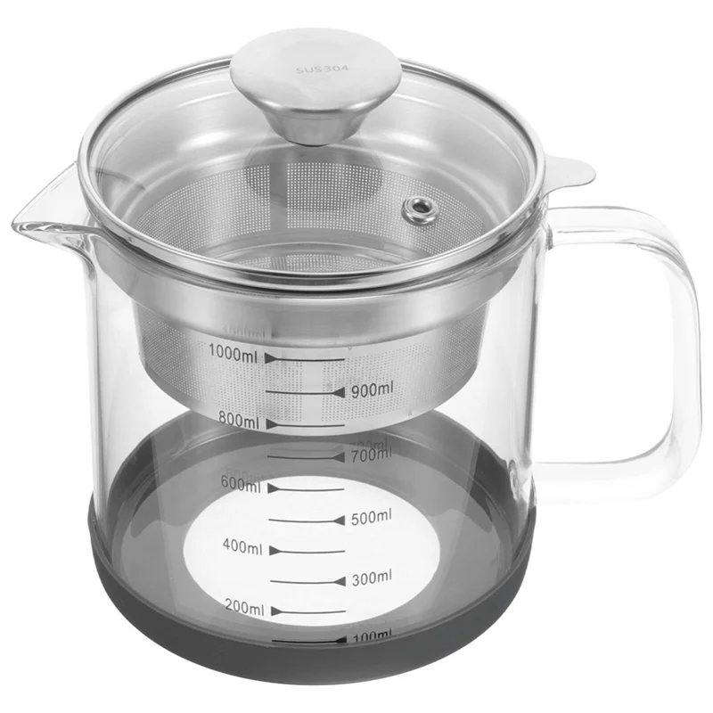 

ABJY-Food Strainer Nut Milk Bag Replacement Yogurt Strainer Stainless Steel Iced Tea Pitcher Juice Beverage Carafe With Scale Du