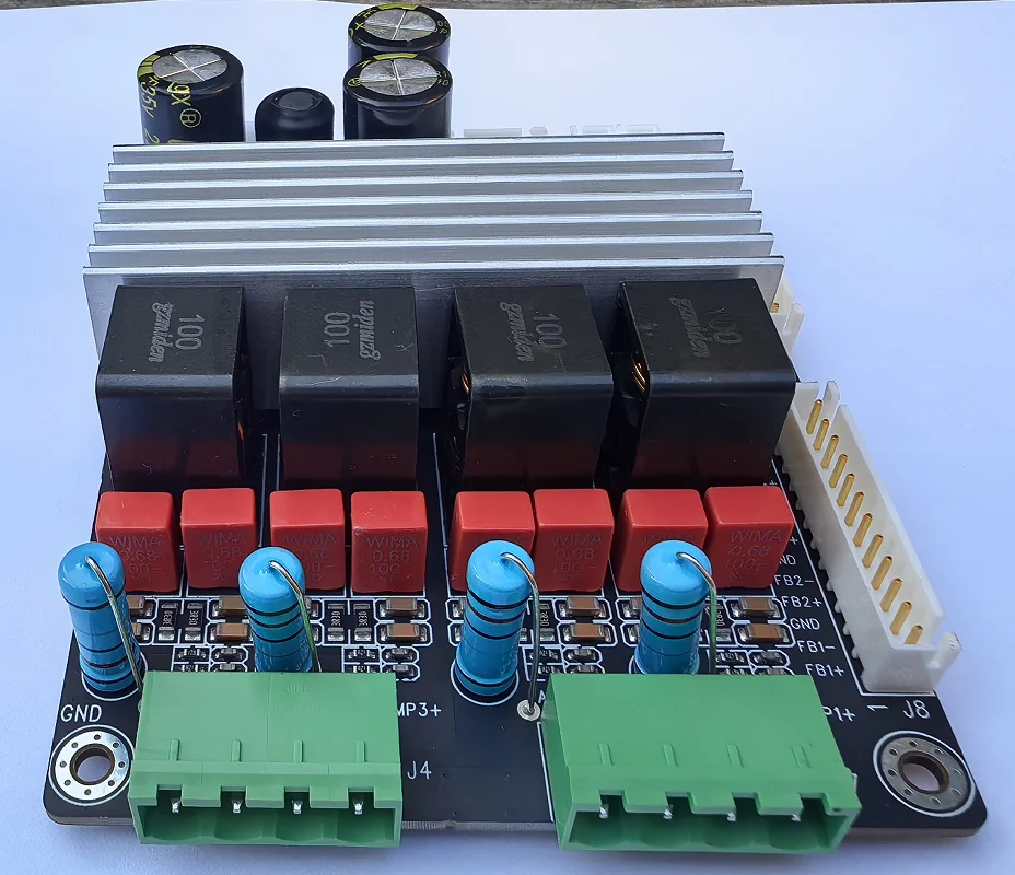 Цифровой усилитель класса D, 4-канальный модуль 100 Вт, один источник питания 24 В TPA3245 TPA3255