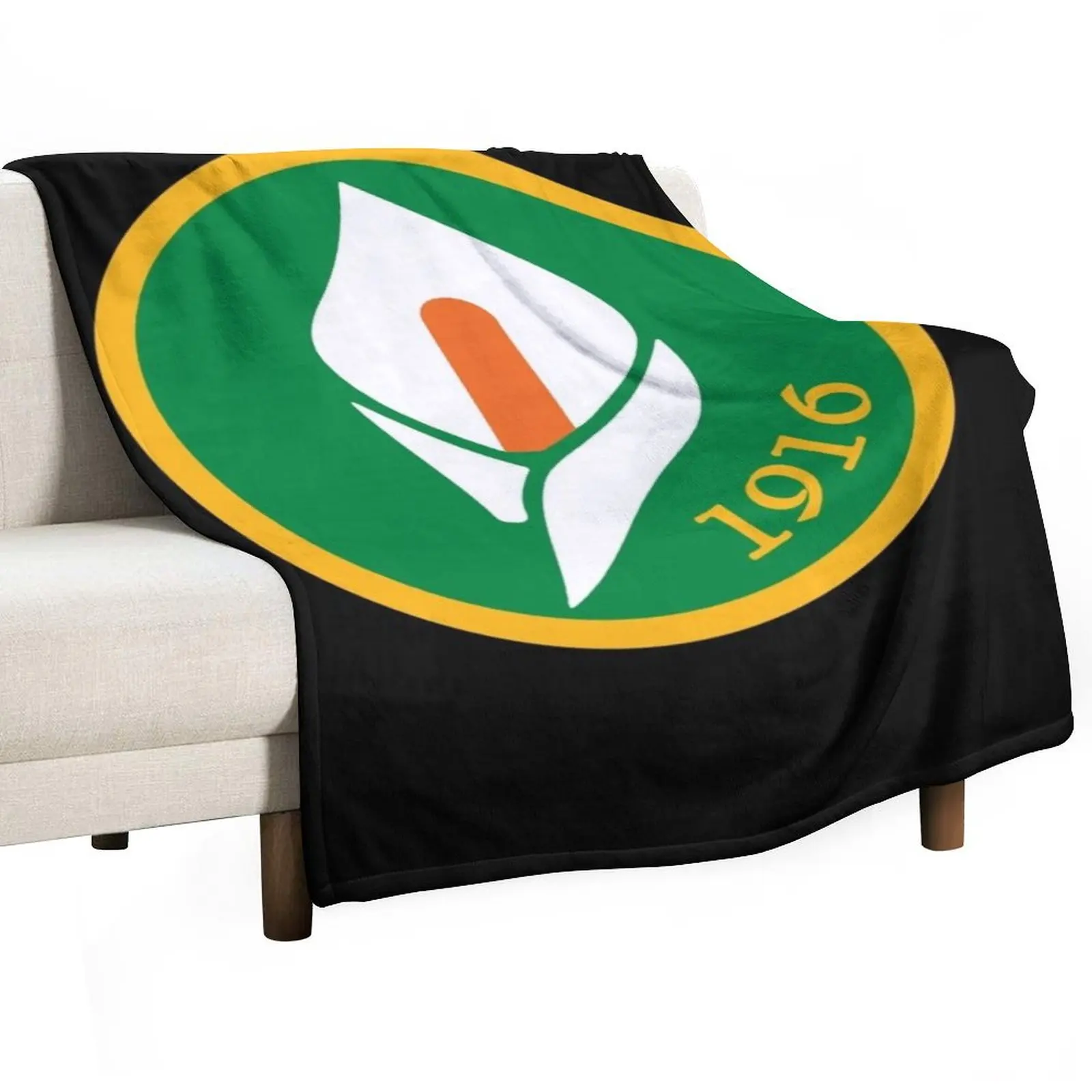 

Easter Rising - 1916 - Easter Lily Throw Blanket Picnic for sofa Luxury Designer Stuffeds Blankets