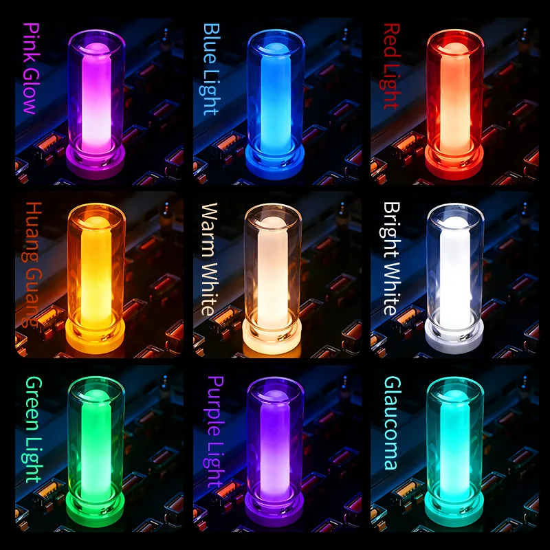 RGB LED Ambient Light 10 Modes Plug and Play USB Car Interior Accessories Decor Gift Idea Touch Switch Multicolor Accent Lamp 5V view 5