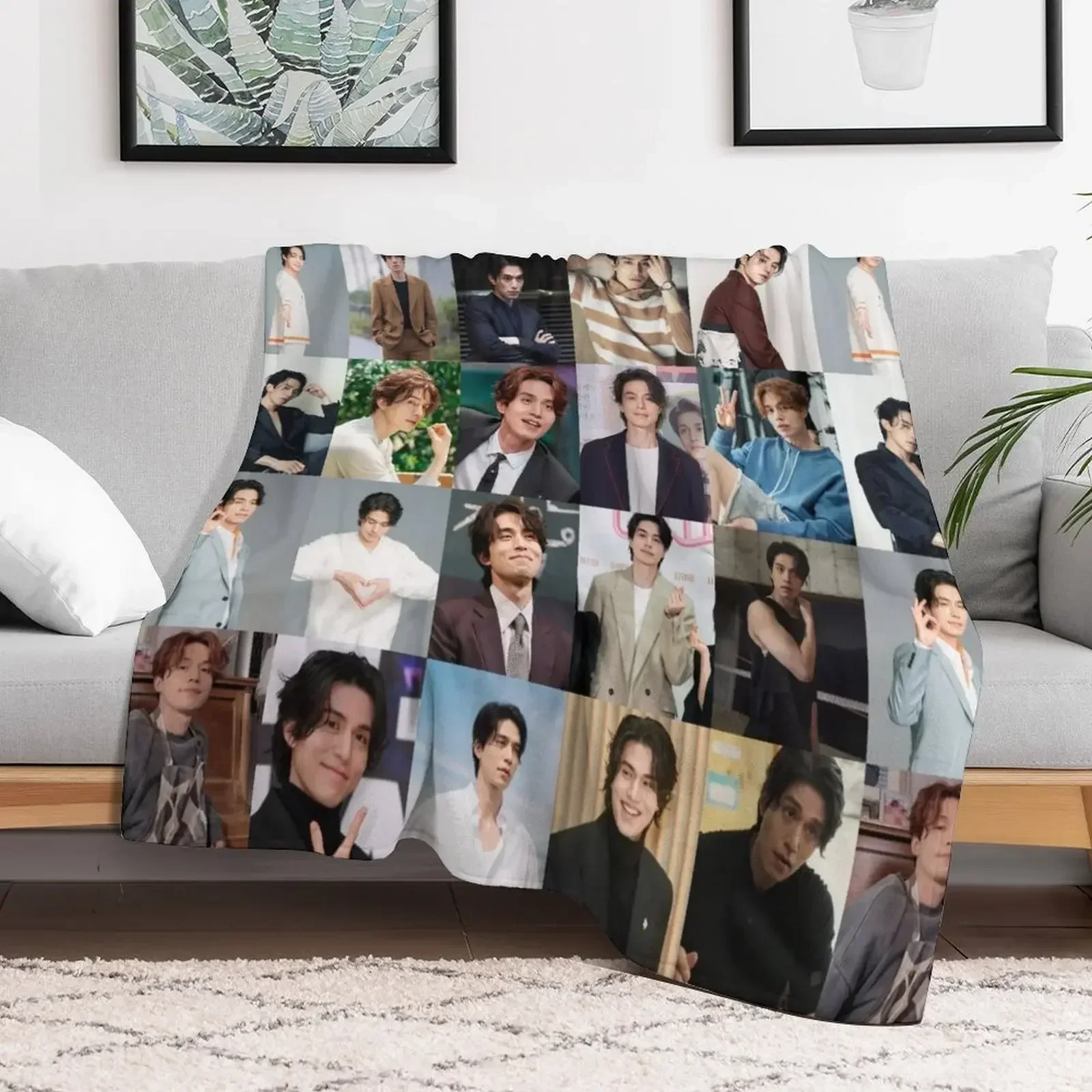 

Lee Dong Wook Throw Blanket blankets ands Heavy funny gift Blankets