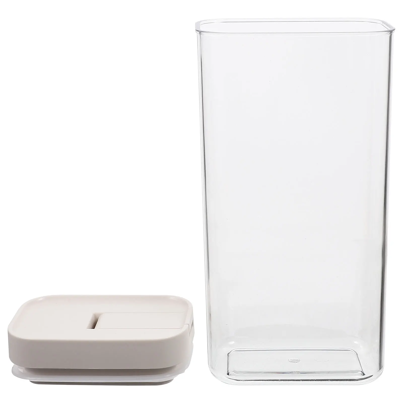

Sealed Jar Airtight Food Storage Containers Clear PMMA ABS Kitchen Pantry Rice Sugar Large Capacity Storage Canisters