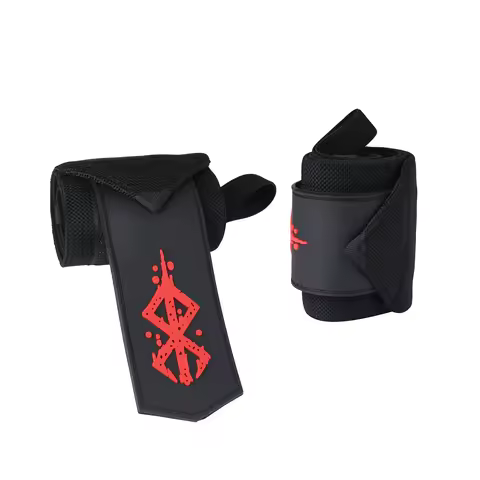 Berserk Anime Fitness Wrist Wraps for Weightlifting,Lifting Wrist Straps with Thumb Loops For Powerlifting