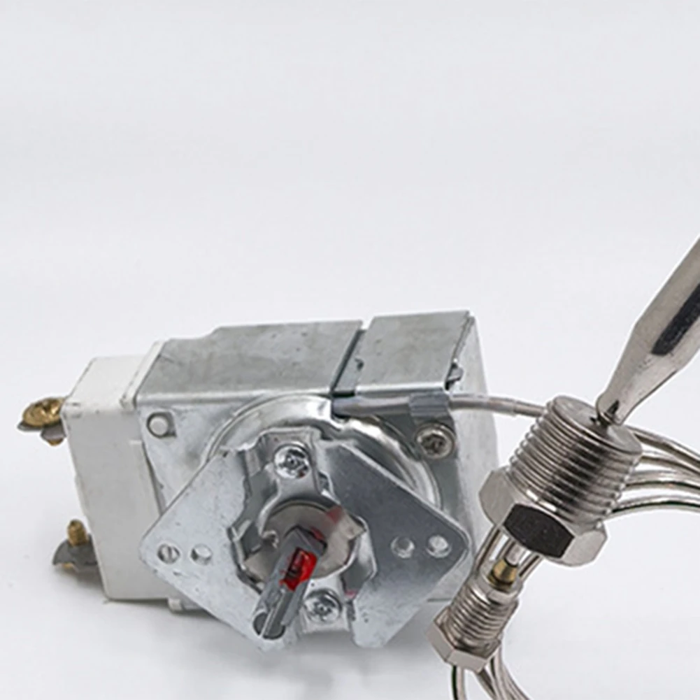 High Limit Switch Safety Thermostat with Control Knob Millivolt Thermostat Control for Model 1/4