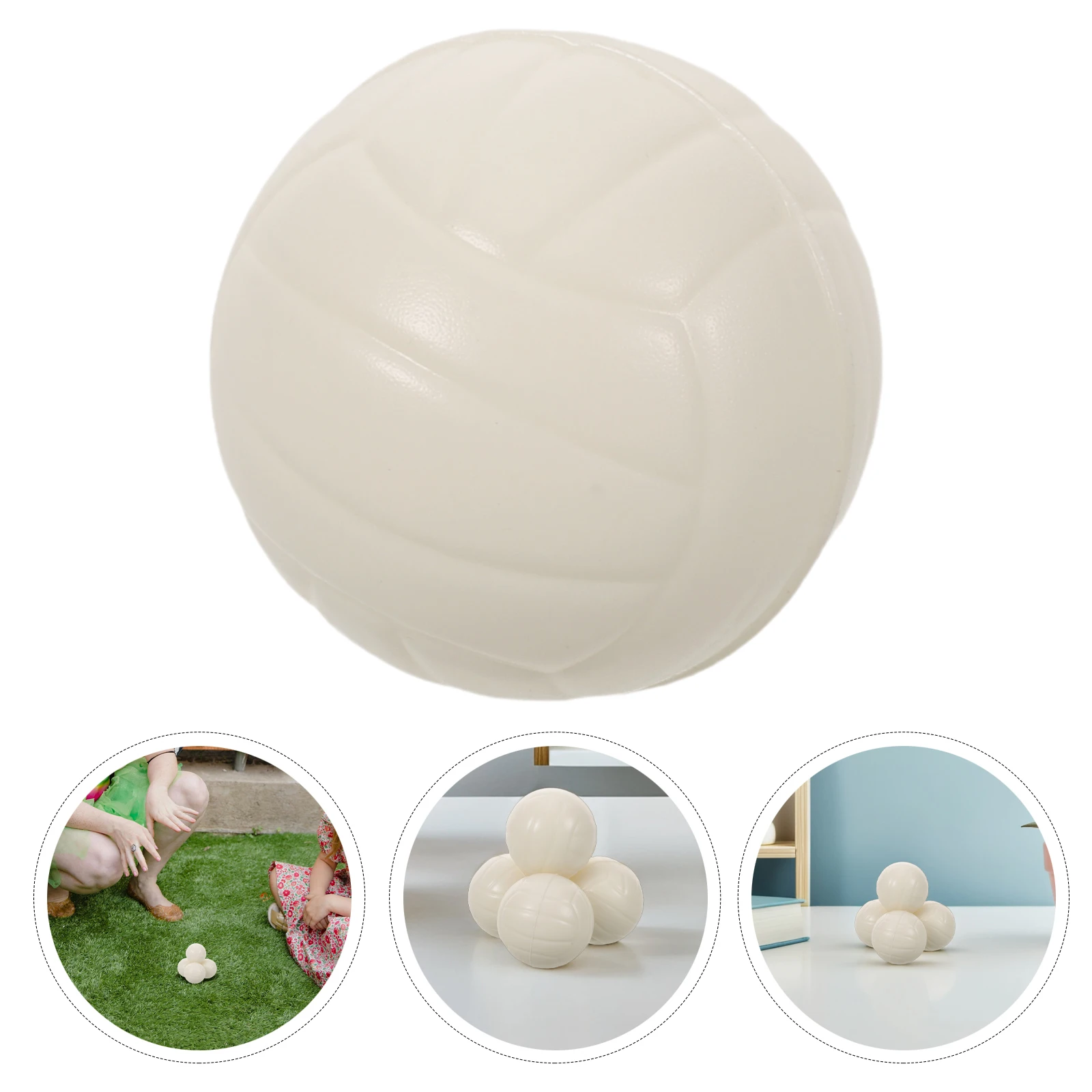 20 pçs mini bolas de alívio do estresse bouncy voleibol squeeze espuma crianças festa favores prêmios sala de aula leve portátil 4cm pu
