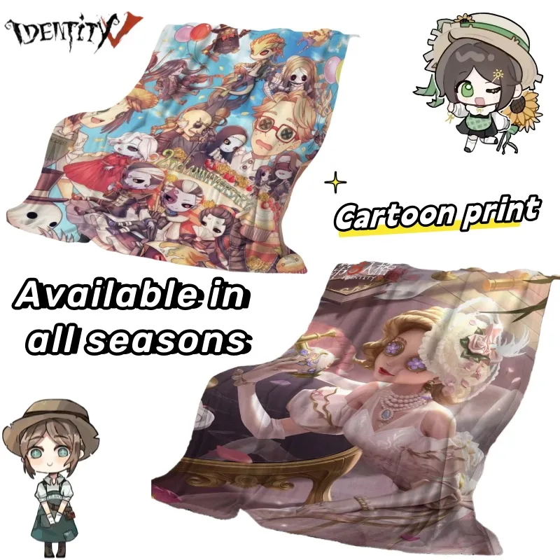 

Identity V Gardener Emma Woods Embalmer Aesop Carl Game Peripherals Creative Cartoon Print: Student Nap Air Conditioner Blanket
